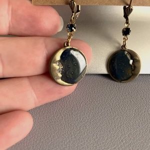 Moon earrings